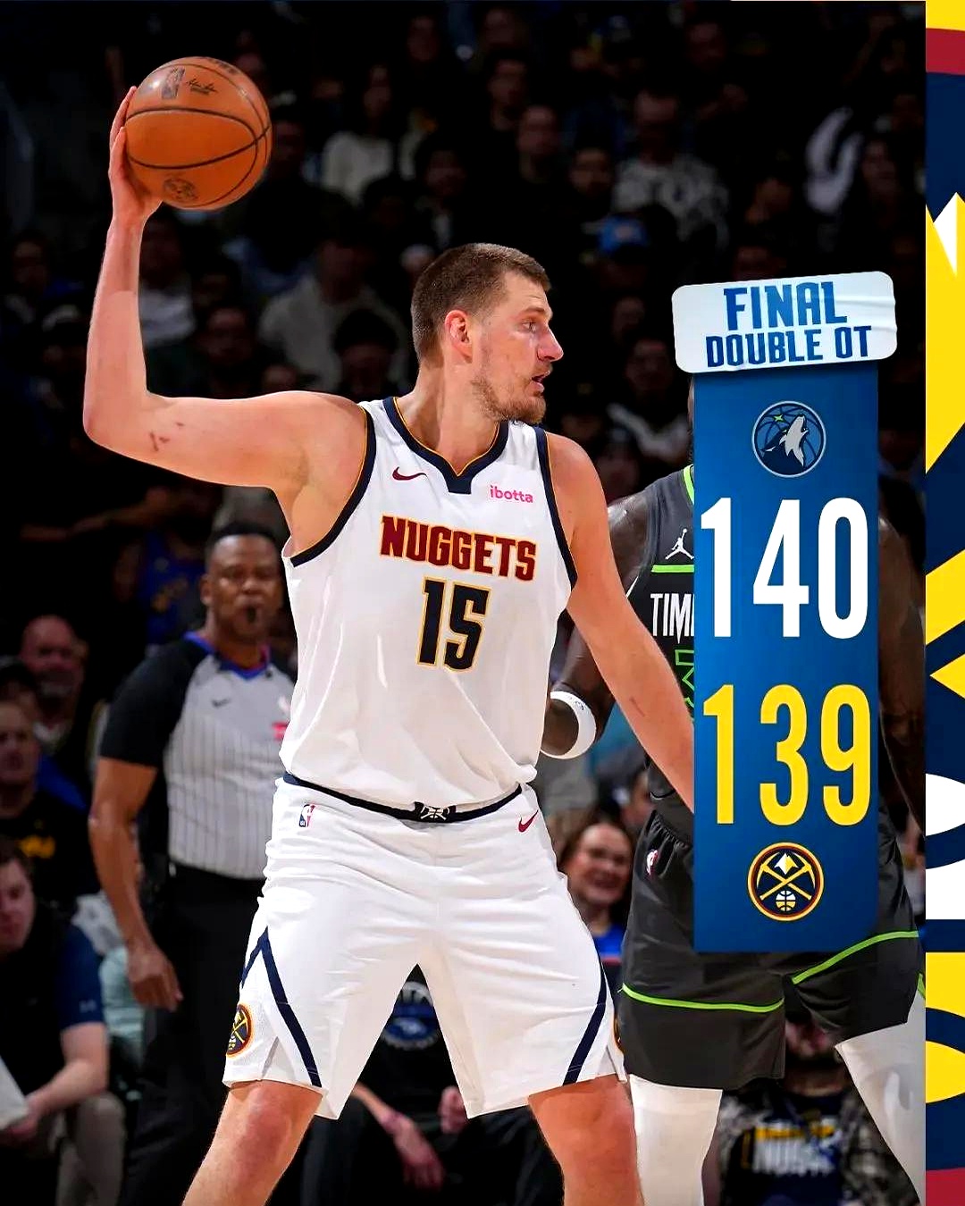 独行侠翻盘吉林队，约基奇点燃赛场